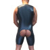 Codpiece backless surf suit